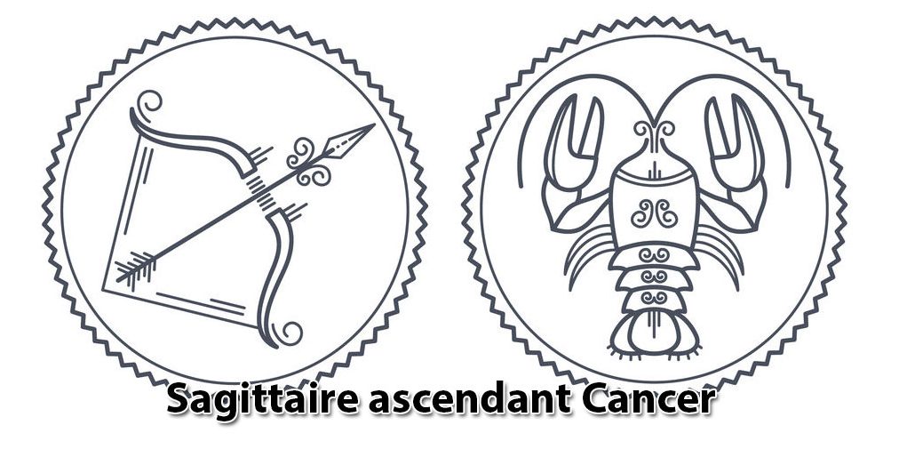 Sagittaire ascendant Cancer